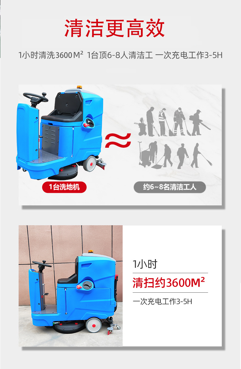 贵阳驾驶式洗地机更适合用在高铁站